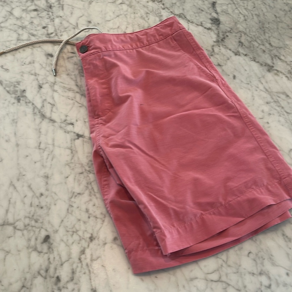 Faherty Men’s All Day Shorts Red/Salmon Ms 36